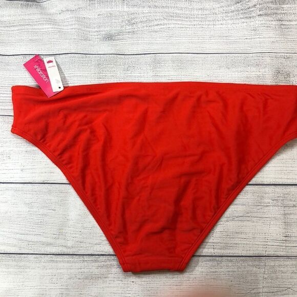 Xhilaration Orange Hipster Swim Bikini Bottom Size 20W NWT - Picture 5 of 8